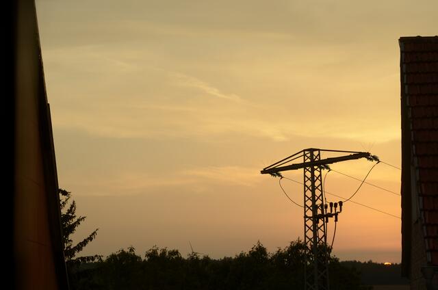 8. Aug. '18; 20:46h - morgen soll es einen Unwettertag geben - bitte, nicht so schlimm