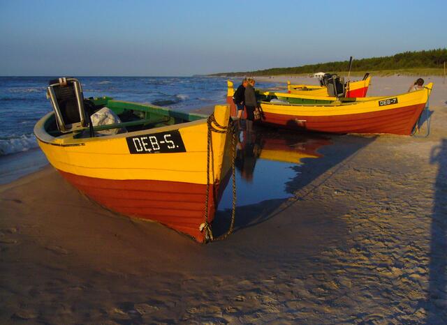 Nach einer 20-Kilometer-Wanderung sind wir am Abend zurück...
