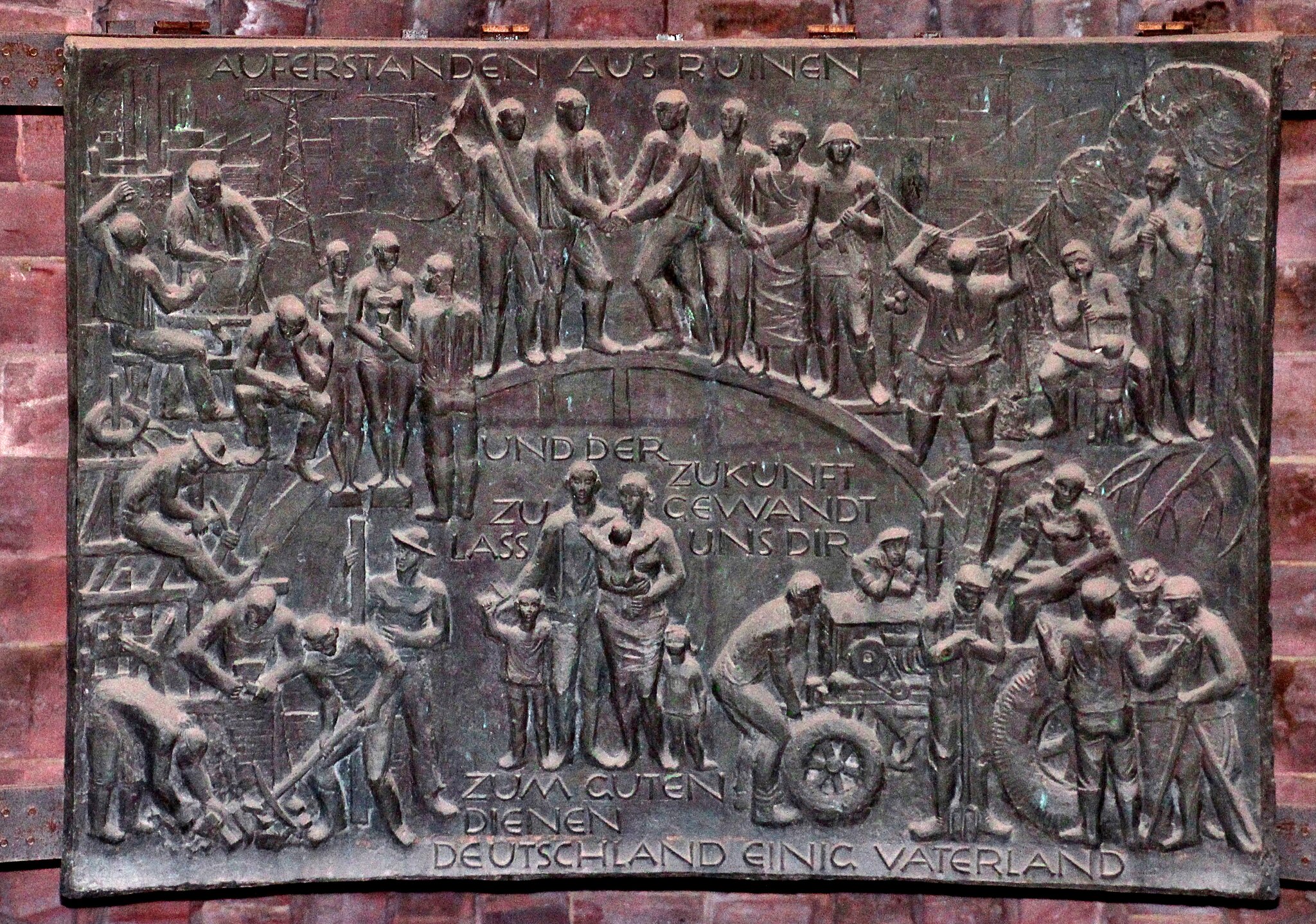 Auferstanden Aus Ruinen Und Der Zukunft Zugewandt Kyffhäuser - Denkmal - Tilleda (Kyffhäuser)