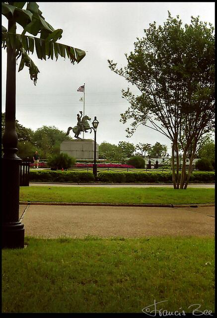 Jackson Square mit Reiterstandbild Andrew Jackson
