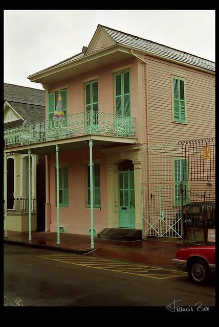 typisches Wohnhaus im French Quarter