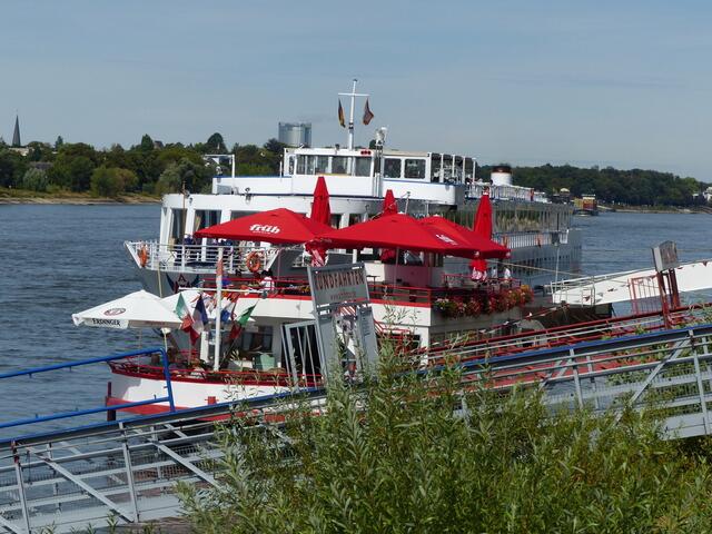 Start für einen Ausflug auf dem Rhein!