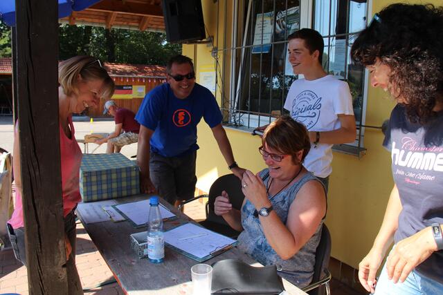 Das Team von der Meldestelle.