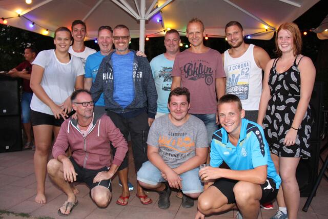 Die drei erfolgreichsten Mannschaften der Jux-Olympiade.