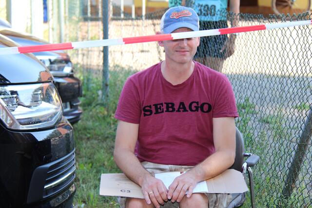 Moderator mit Durchblick.