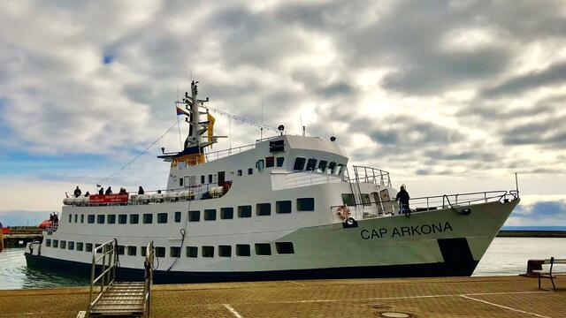 I. 29. März - 3. April 2018. Ostern in Binz auf Rügen.

29.03.2018 Anreise.
30.03.2018  Cap Arkona, Vitt und Fahrt mit der Cap Arkona an den Kreidefelsen entlang.