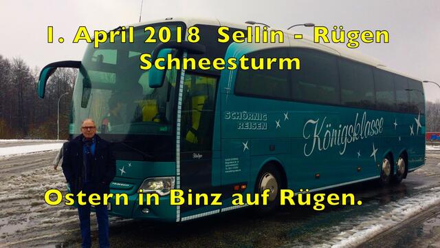 II. 29. März - 3. April 2018. Ostern in Binz auf Rügen.