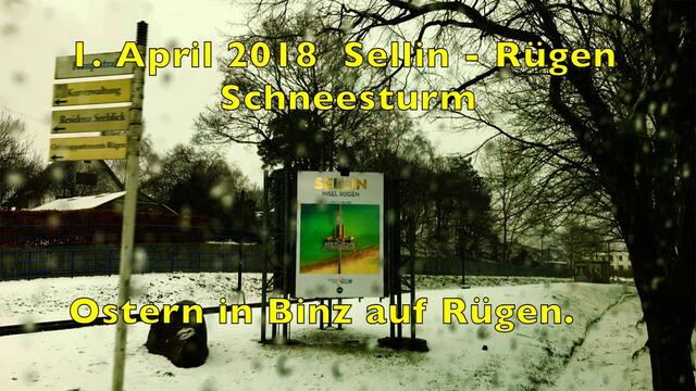 II. 29. März - 3. April 2018. Ostern in Binz auf Rügen.