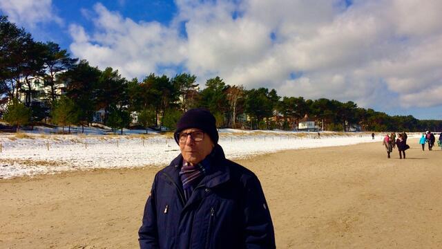 III. 29. März - 3. April 2018. Ostern in Binz auf Rügen.  Strand, Sonne, Möwen.