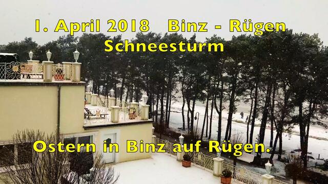 II. 29. März - 3. April 2018. Ostern in Binz auf Rügen.
