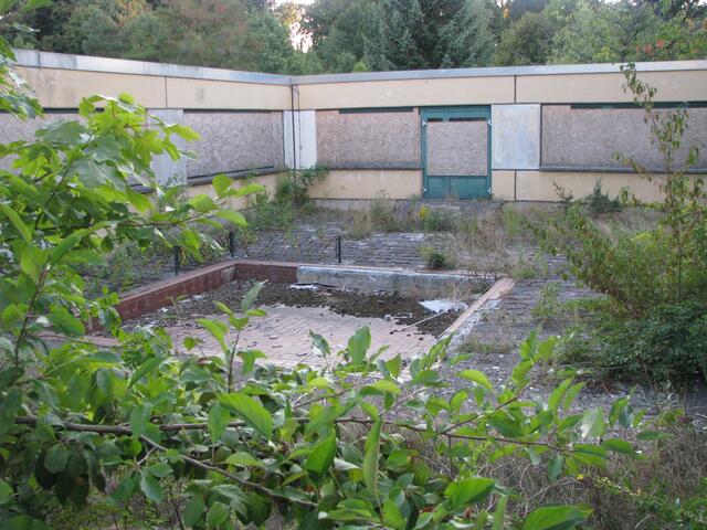 Hier konnten die die Kinder im Sommer erfrischen.