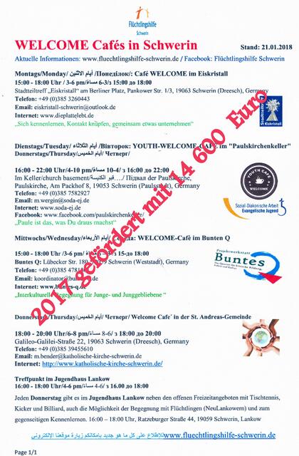 Fakten: Die  Förderung gab es als 100 € Pauschale, macht dann 146  x Kaffee trinken  geteilt durch 5 Cafès, somit wurde 29,2 mal Kaffee getrunken. Was für Kaffee gab es da eigentlich?