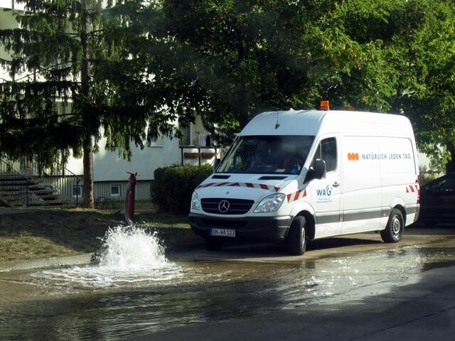 Hier nicht lief fast eine Stunde in die Gullys