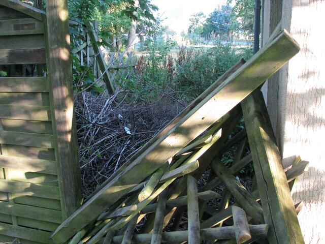 Kiosk am Fernsehturm hinterer Bereich