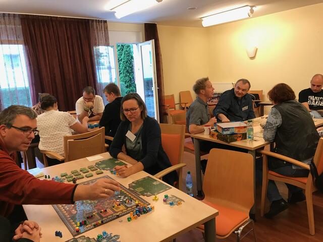 Ein Blick in die Kapelle, die wir zum Spielen nutzen dürfen