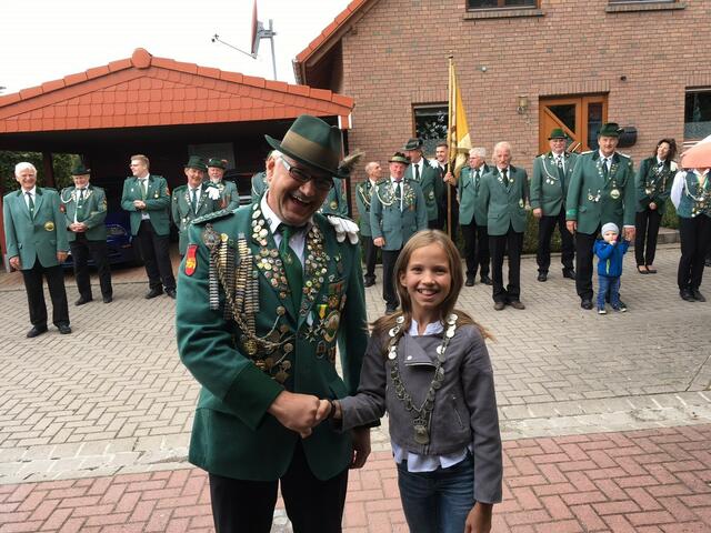 Schülerkönigin Hanna Grondey