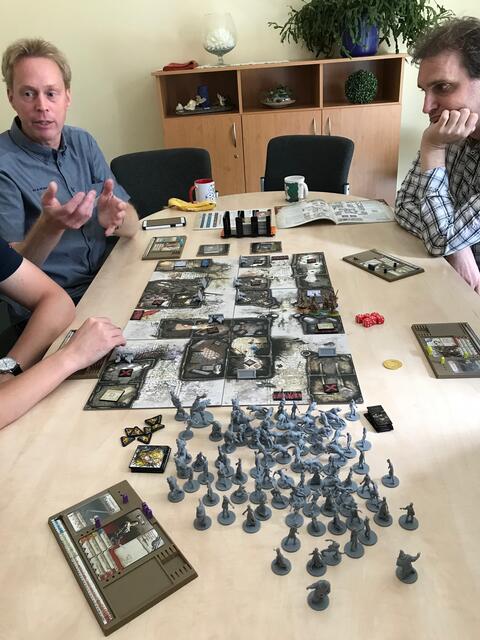 Kampf mit den Untoten bei Zombicide