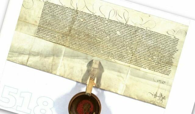 Gabbrief Kaiser Maximilians I. an die Kärntner Stände