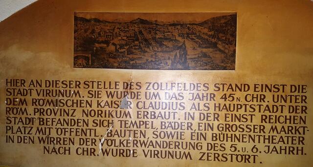 Virunum (Maria Saal) römische Siedlungsspuren
