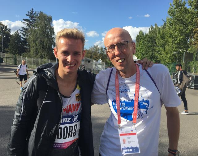 Johannes Floors Staffel Gold 4x100m