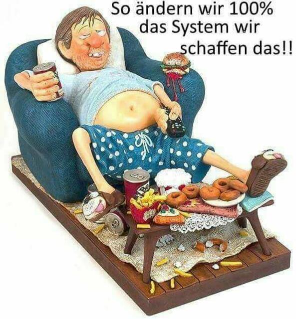 Nicht Demo von links oder von rechts- von Sessel.