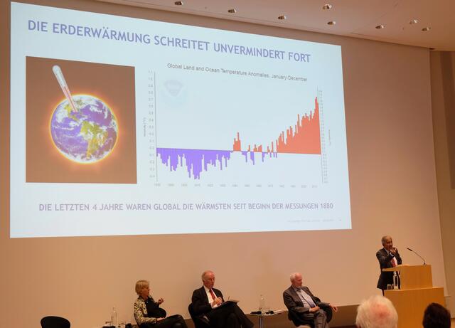 Allein in diesem Jahrhundert könnte die weltweite Durchschnittstemperatur um drei bis fünf Grad ansteigen. Für den Klimaforscher ist jedes einzelne Grad viel. | Foto: Christel Wolter