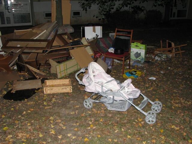 Trotz Meldung an die zuständigen Stellen der Stadt Schwerin, wird es auch in Neu Zippendorf immer bunter.