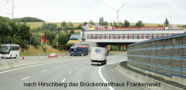 Brückenrestaurant Frankenwald auf der A9