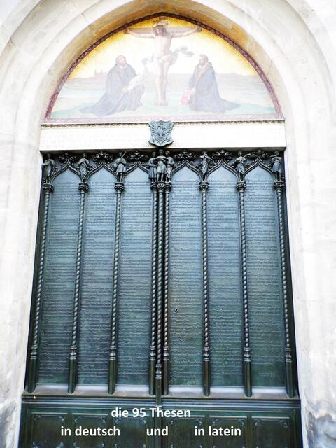 das Tor mit den 95 Thesen