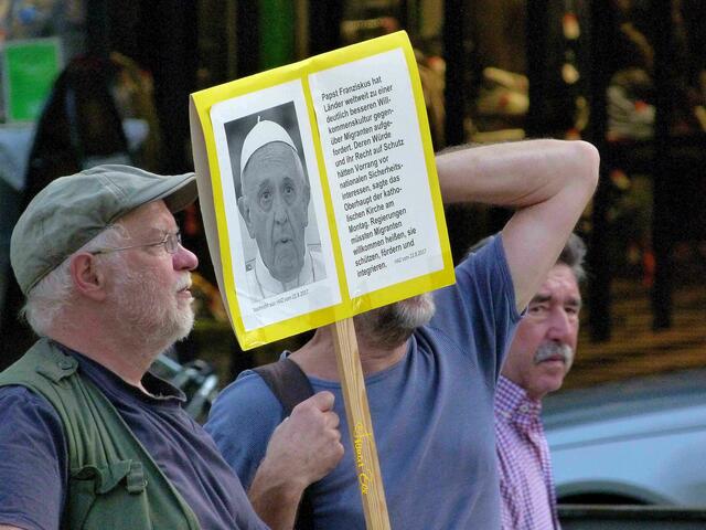 Papst Franziskus sprach ...