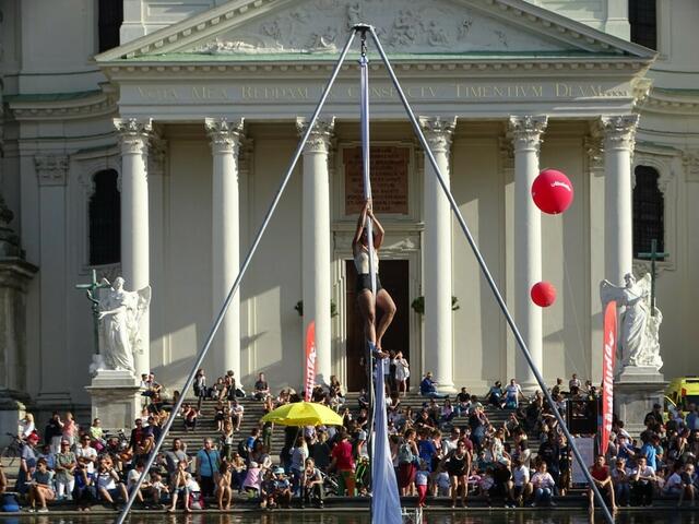 "Buskers Festival 2018" auf dem Wiener Karlsplatz