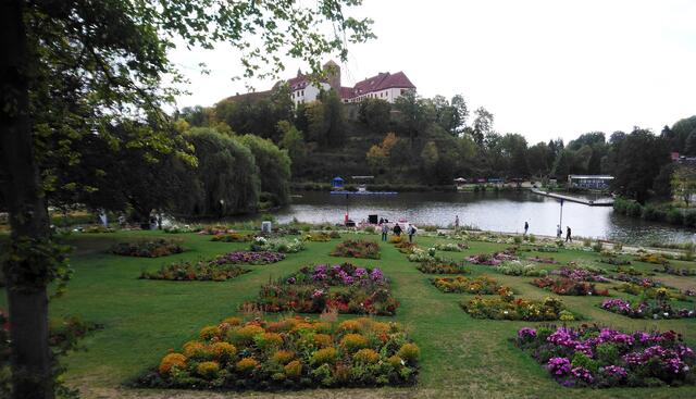 Blick auf Schloss Iburg