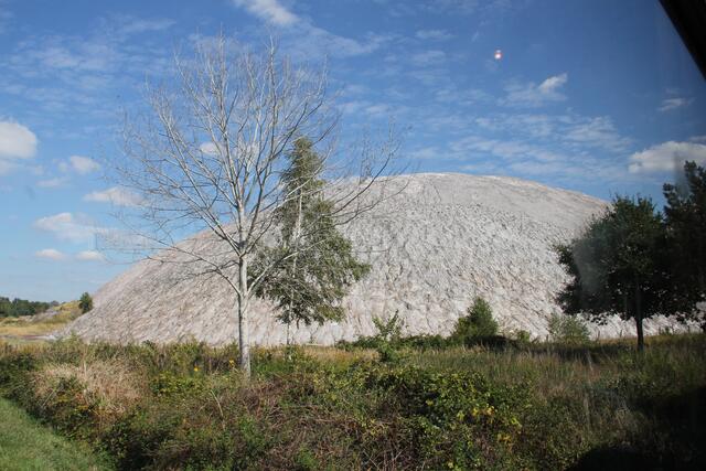 Der Kaliberg, Abraumhalde des ehemaligen Bergwerks.