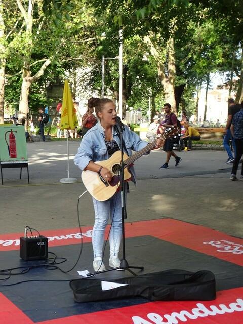 "Buskers Festival 2018" auf dem Wiener Karlsplatz