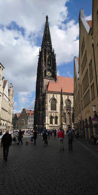 So schön ist die Innenstadt von Münster.