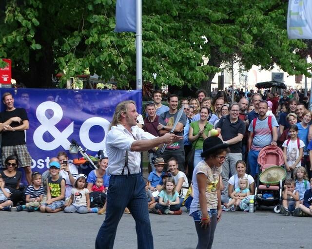 "Buskers Festival 2018" auf dem Wiener Karlsplatz