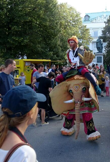 "Buskers Festival 2018" auf dem Wiener Karlsplatz