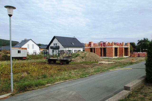Steinfeldstraße in Battenfeld: Ein Neubau im Osten des Georg-Traute-Rings.