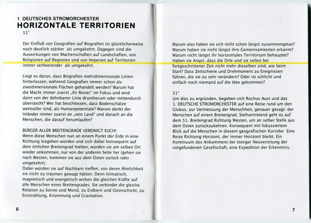 Begleitheft Stromorchester