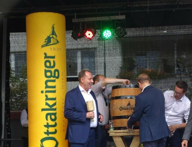 Eröffnung des Ottakringer Kirtages 2018. Wien, Ottakring, Alter Ort.