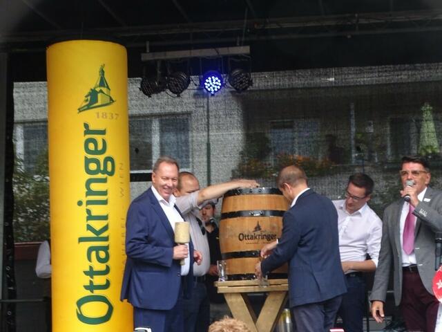 Eröffnung des Ottakringer Kirtages 2018. Wien, Ottakring, Alter Ort.