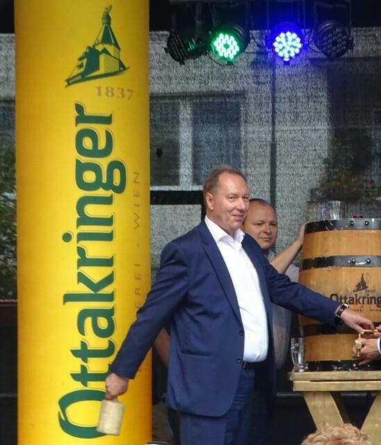 Eröffnung des Ottakringer Kirtages 2018. Wien, Ottakring, Alter Ort.