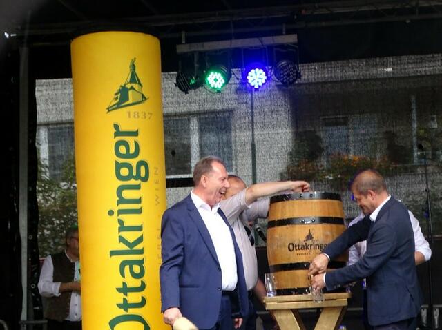 Eröffnung des Ottakringer Kirtages 2018. Wien, Ottakring, Alter Ort.