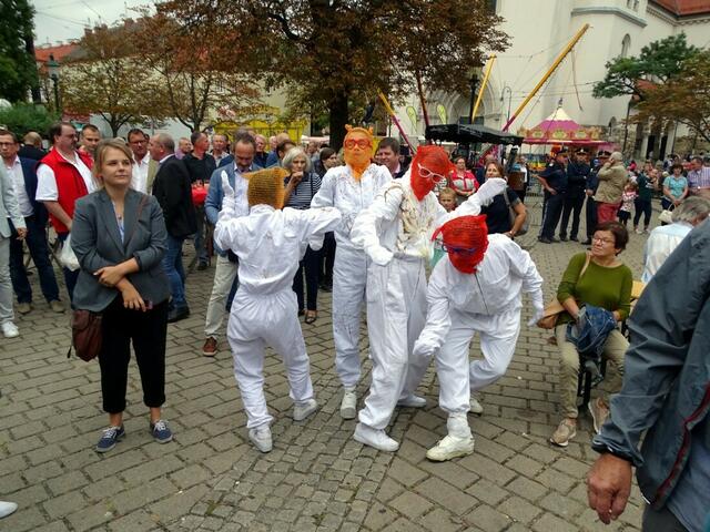 Eröffnung des Ottakringer Kirtages 2018. Wien, Ottakring, Alter Ort.