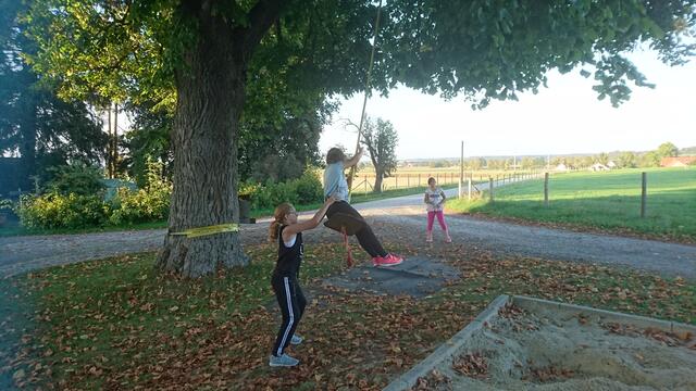 Ausflug zum Hertle Hof mit den Bikern des MTC und den Kids der Villa Kunterbunt