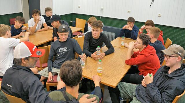 U17-Team während dem Trainingscamp