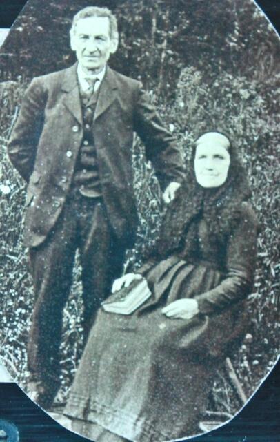 Meine Urgroßeltern Kilian und Agnes Müller geb. Wenzel.