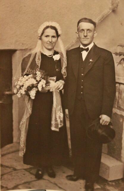 Mein Onkel Anton Müller und meine Tante Emma geb. Mann.