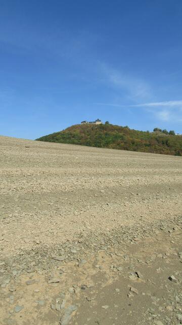 Ein seltener Blick zur "Waldeck".