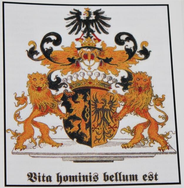 Familenwappen von Saurma (Quelle: Buch 'Plausdorf von seinen Ursprüngen bis zur Gegenwart')